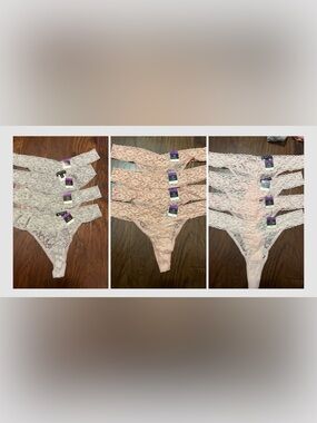 INC  international concepts Plus Lace Thongs 12 Pair included Size XXL